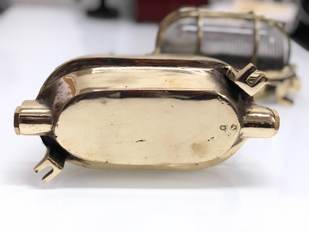 Nautical Marine Solid Brass Cover Lights – Ceiling & Wall Mount Design Fixture