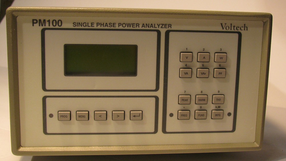Voltech PM100 Single-Phase Power Analyzer