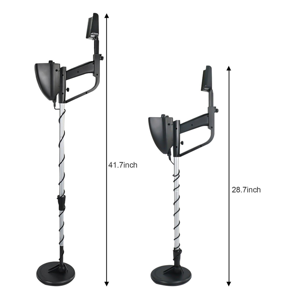 Underground Metal Detector Gold Digger Hunter Deep Sensitive Waterproof Coil