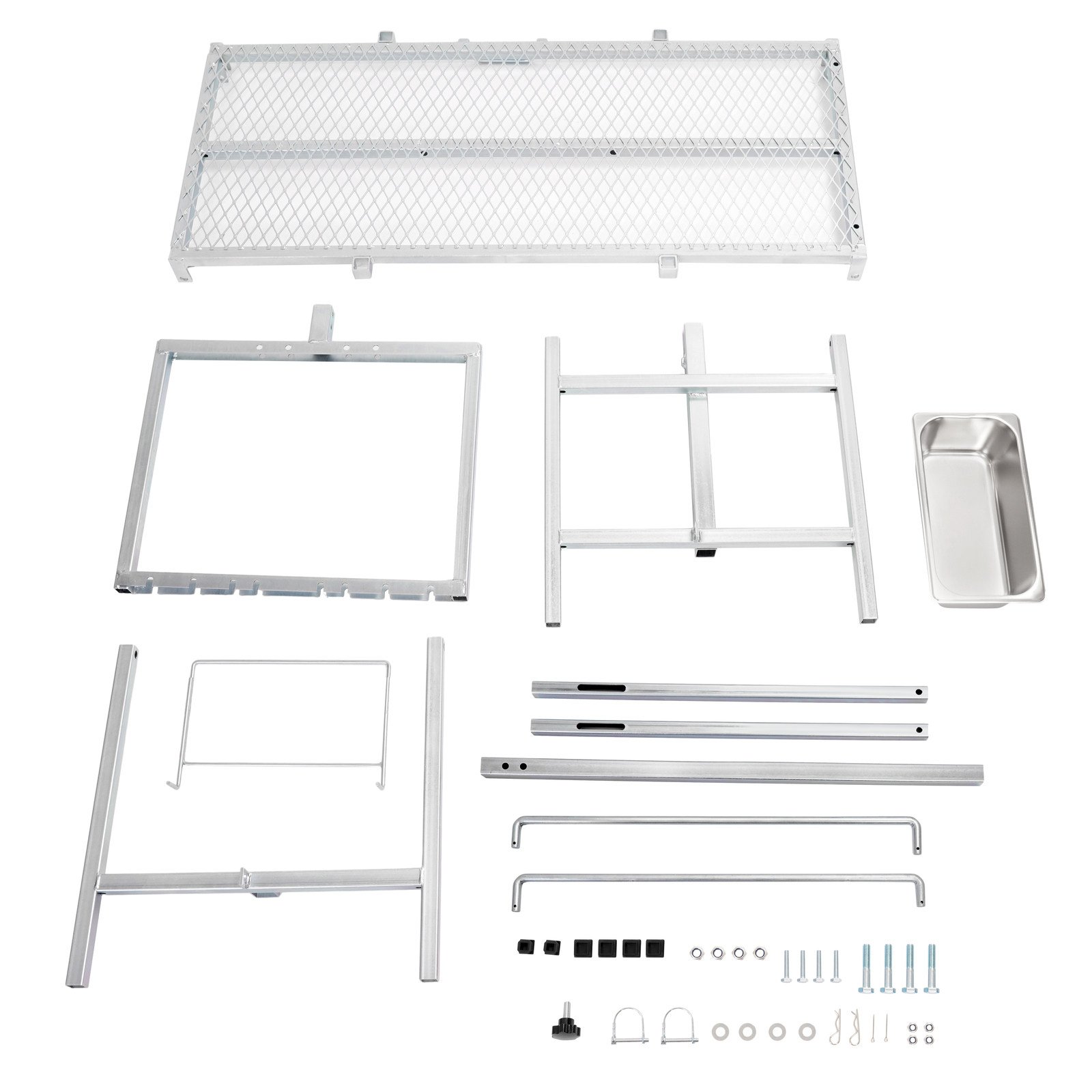 Adjustable Horned Milking Livestock Feeder Stand For Goats Trimming W/ Feeder