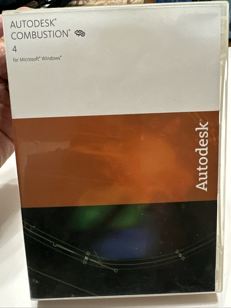 AUTODESK COMBUSTION 4 FOR MICROSOFT WINDOWS WITH SERIAL NUMBER