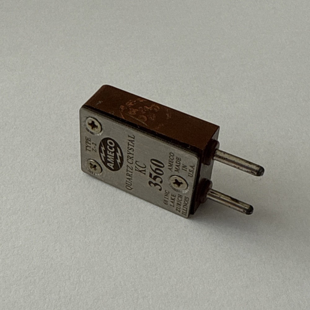 AMECO AC-1 crystal 3560 KC FT-243 Ham Radio Crystal TESTED