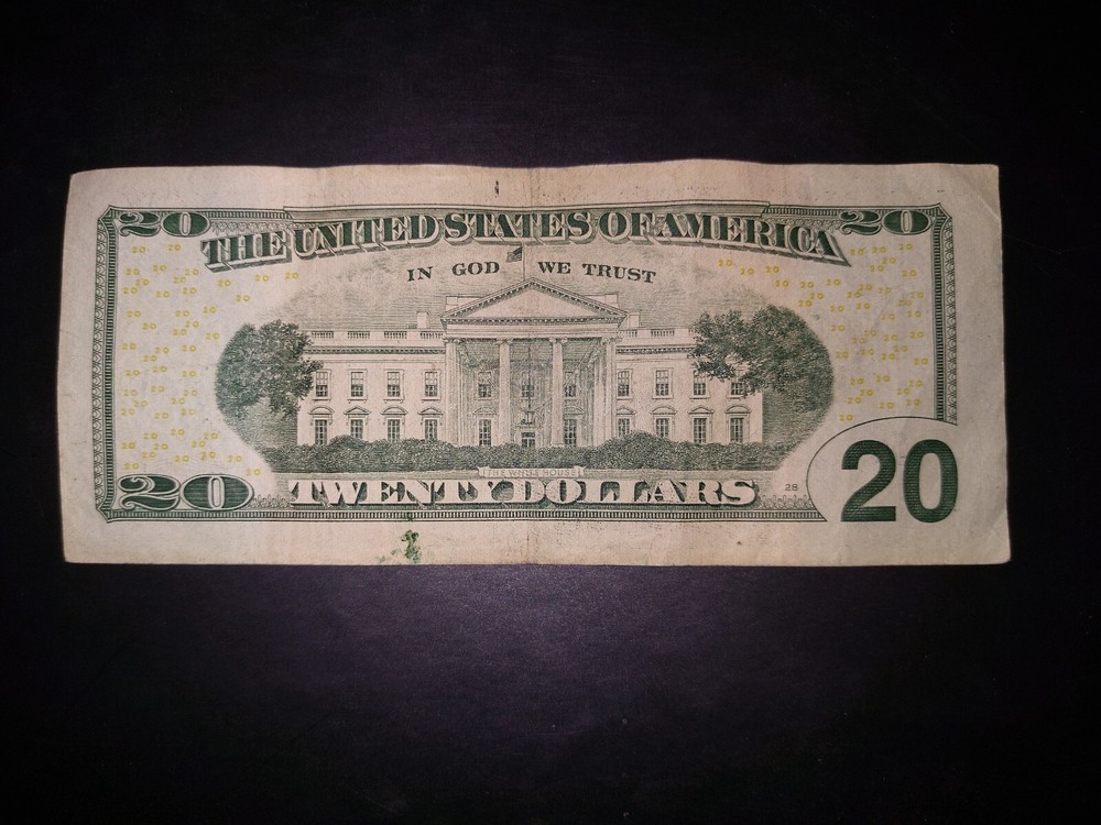 fancy serial number bills binary..with ink smear