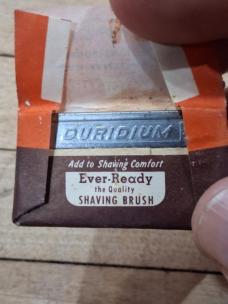 GEM Duridium Single Edge Razor Blade in Original Wrapper