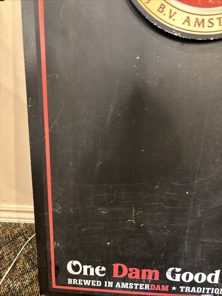 2009 Bar Menu - Amstel Light Chalkboard - 31 1/2 X 24