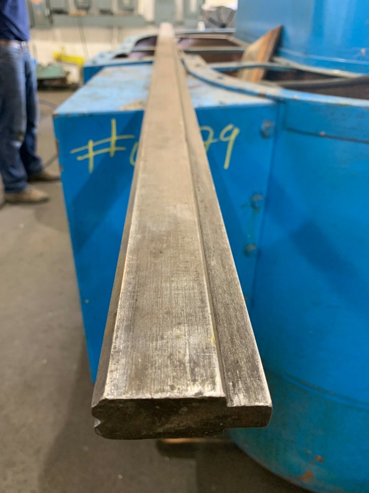 110" X 1/4" OPENING FEMALE BOTTOM PRESS BRAKE DIE: YODER #71904