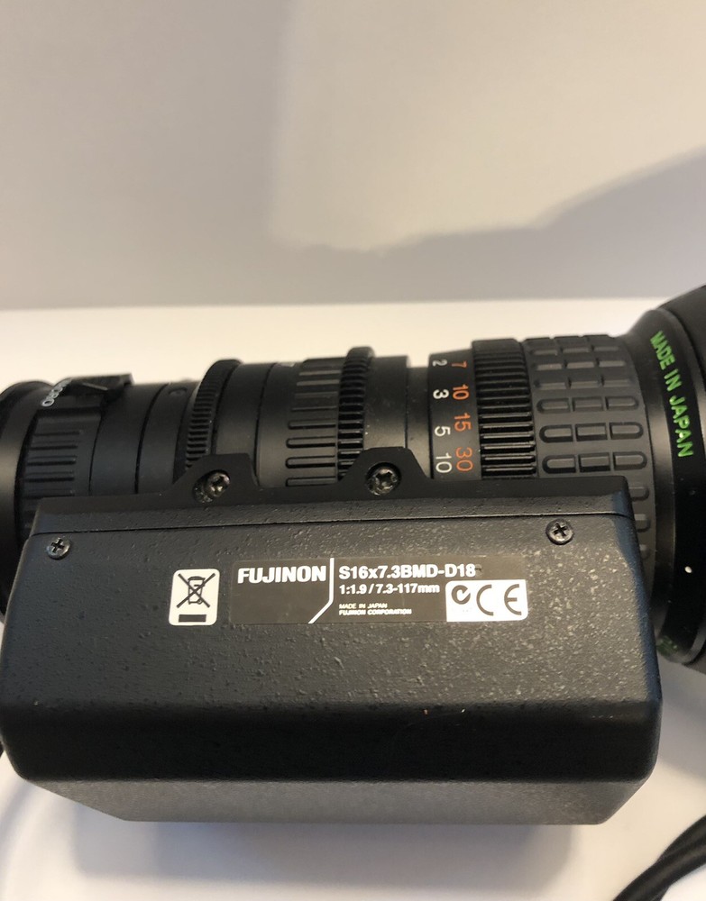 Fujinon S16x7.3BMD 16x Remote Control Lens