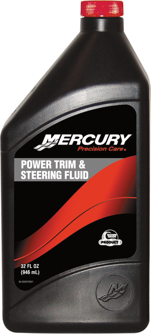 Mercury Quicksilver Power Trim and Tilt Hydraulic Steering Fluid Qt 92-858075K01