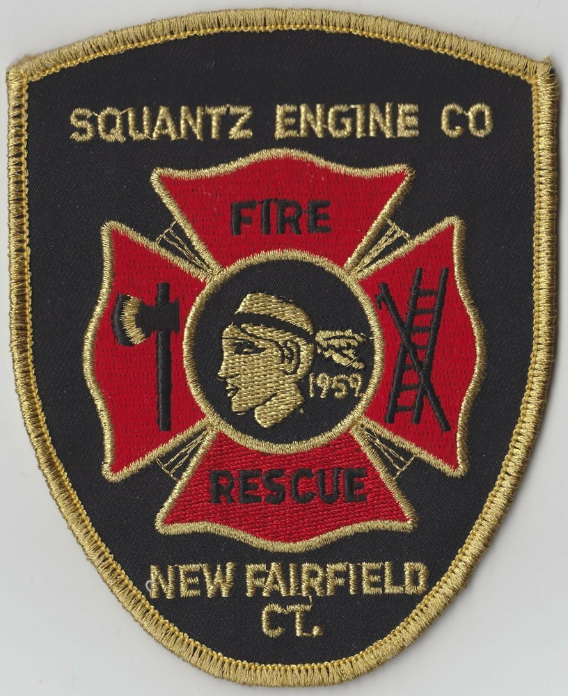 Squantz Engine Co. Fire Rescue Patch, Connecticut