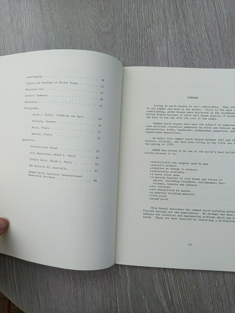 Manual For Building Rammed Earth Wall