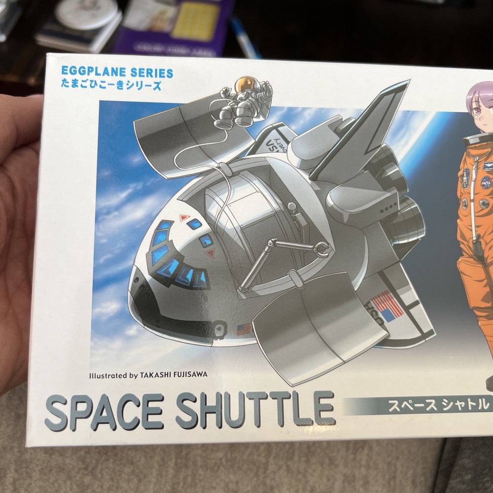 Hasegawa Eggplane Space Shuttle model kit