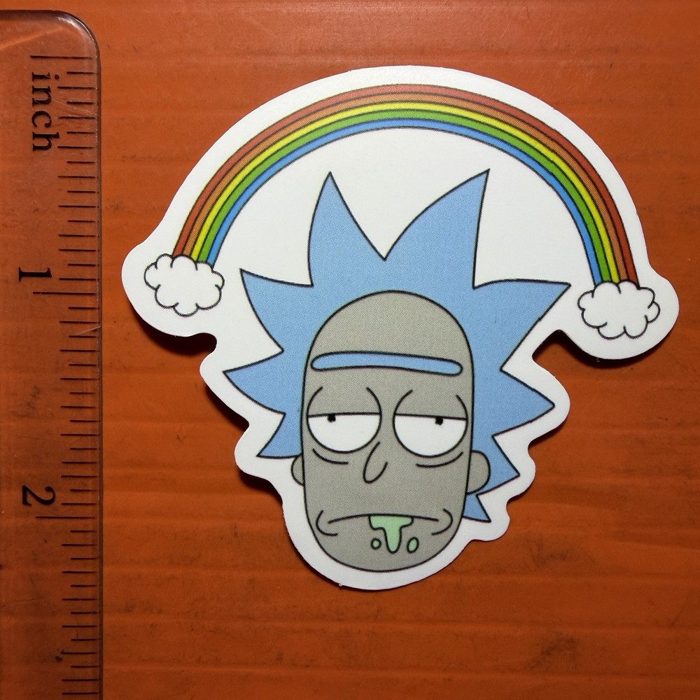 Rick and Morty sticker