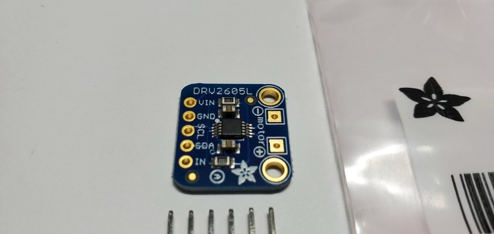 Adafruit DRV2605L Haptic Motor Controller W9341_A