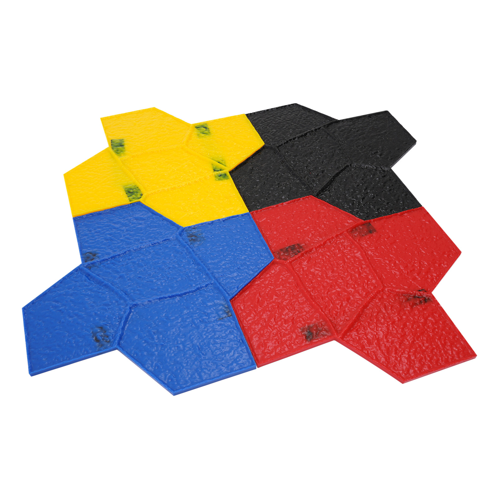 Concrete Texturing Skin Concrete Stamps Mats Set Polyurethane Concrete Stamping