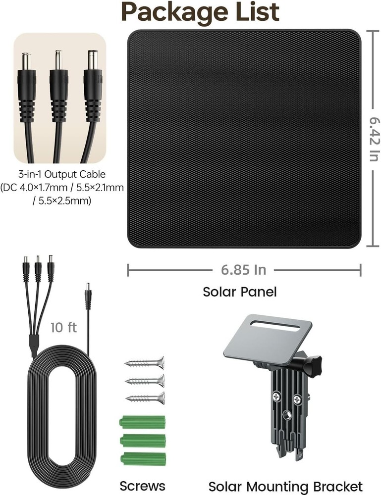 Efficient Solar Charging Solution for Trail Cameras with Waterproof Rating