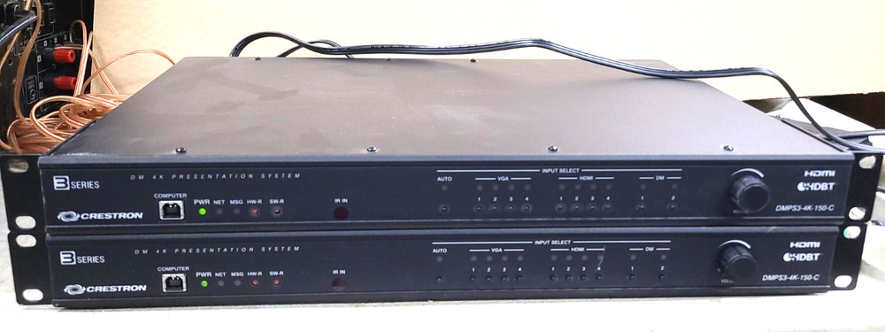 2X, CRESTRON DMPS3-4K-150-C Presentation System DMPS3-4K-150-C