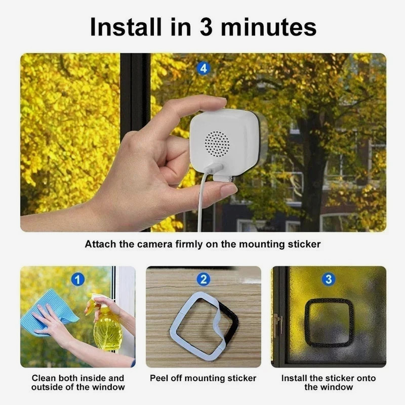 Safeview Window Camera Protect Your Home Window Security Camera Safe View Camera