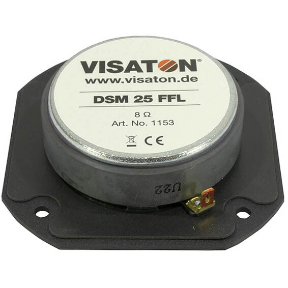 Visaton DSM25FFL 1" Titanium Dome Tweeter 8 Ohm