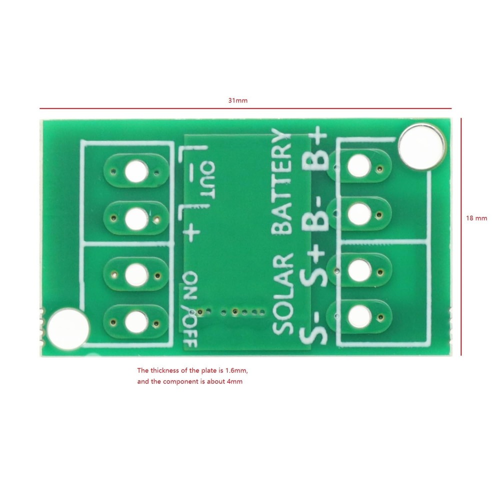 5PCS Solar Charge Controller Auto Light Control Circuit Switch Lithium Batter...