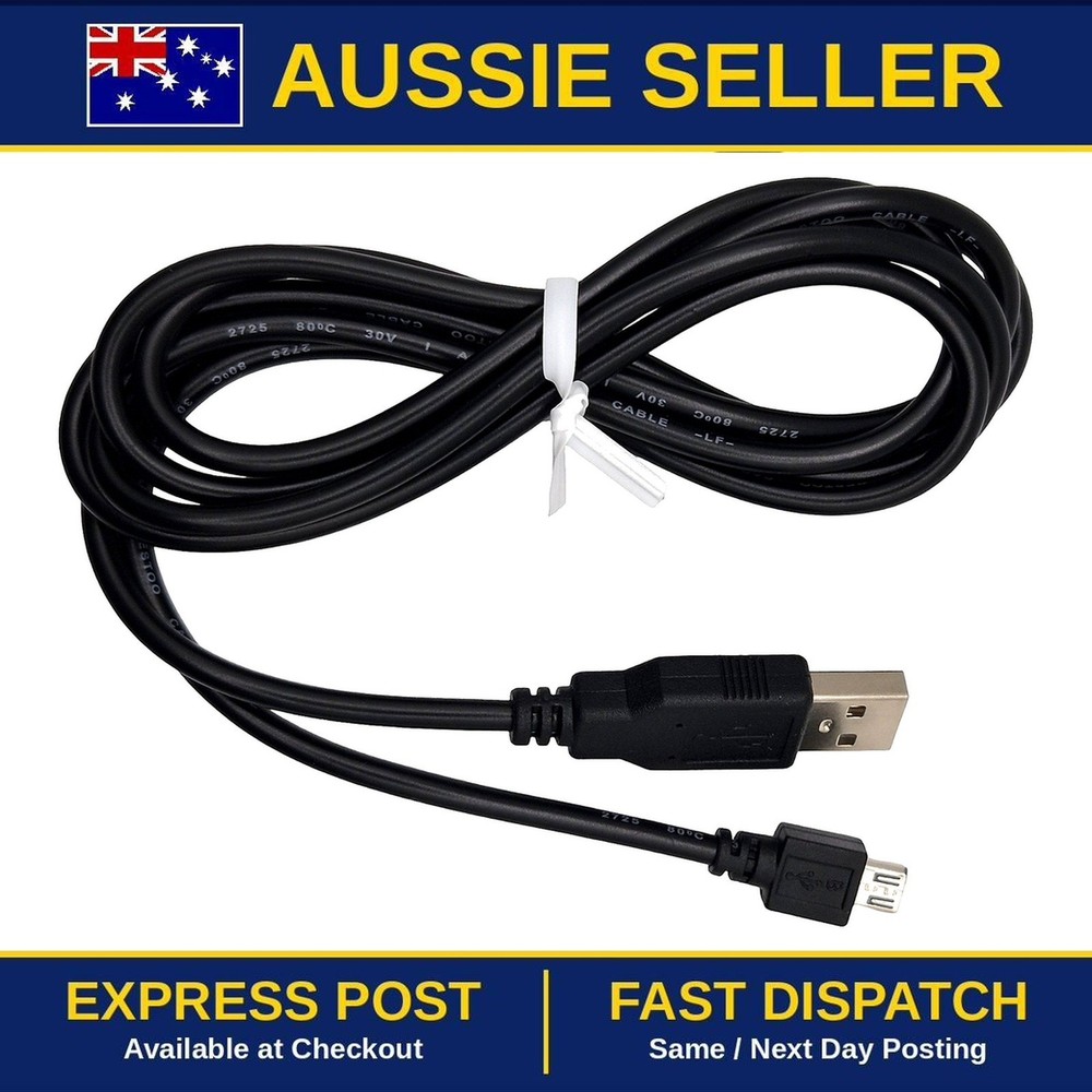 Charging Cable for PS4 PlayStation 4 DualShock 4 Controller | 1.5m Micro USB