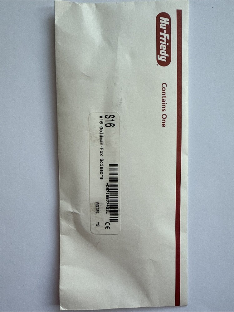 Hufreidy #16 Goldman Fox Scissors