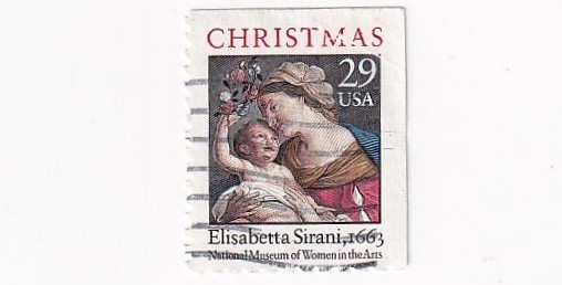 STAMP US SCOTT 2871a "Virgin & Child" 29 CENT 1994 USED