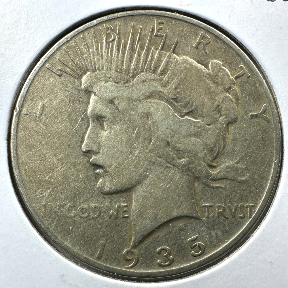 1935-S $1 Silver Peace Dollar (89530)