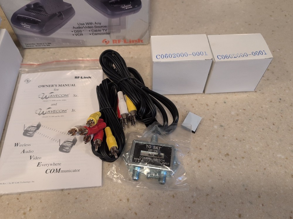 Wavecom Jr WCJ30-100 RF-Link Wireless Audio Video Everywhere Communicator NEW