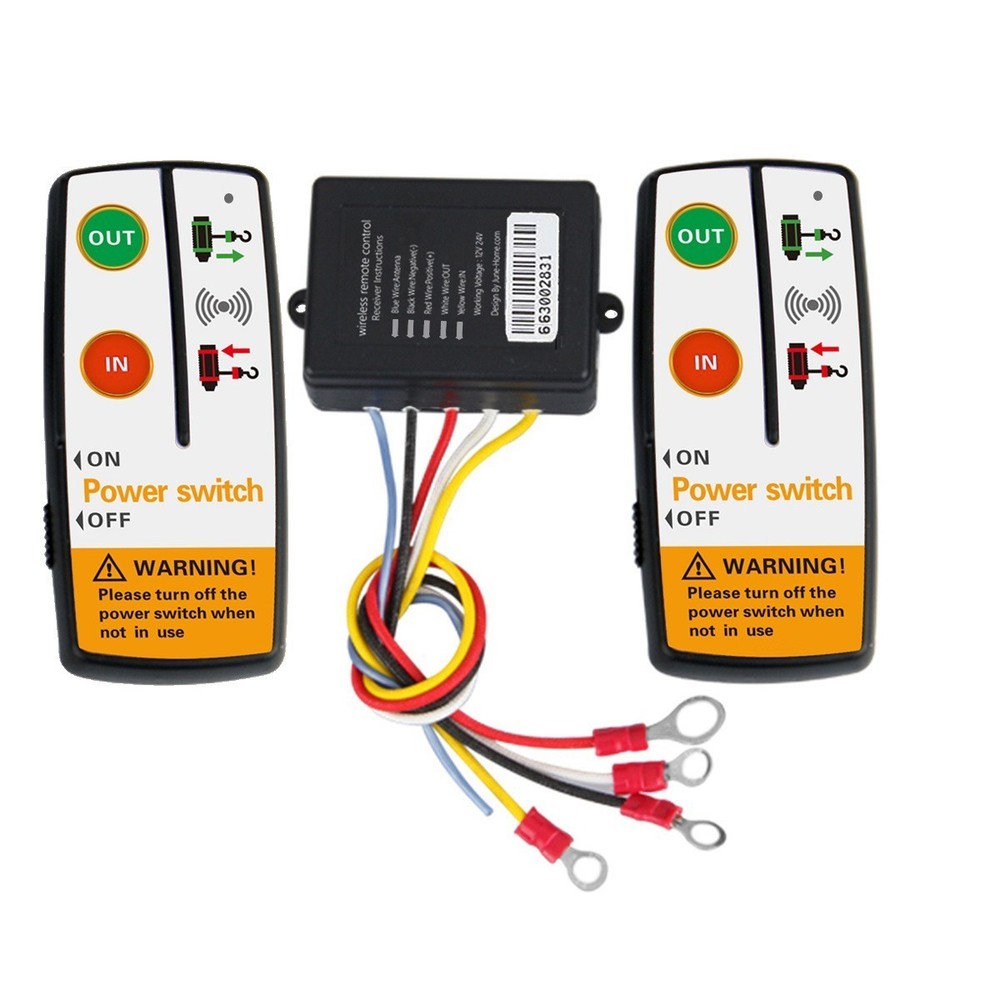 12V New Wireless Winch Remote Control Kit Switch Handset For Car ATV SUV UTV
