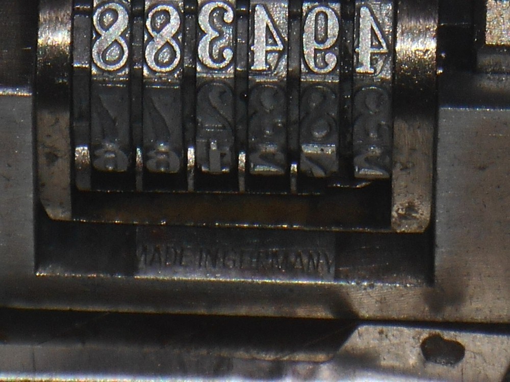REX /SUNUM | Reverse letterpress numbering machine | 370