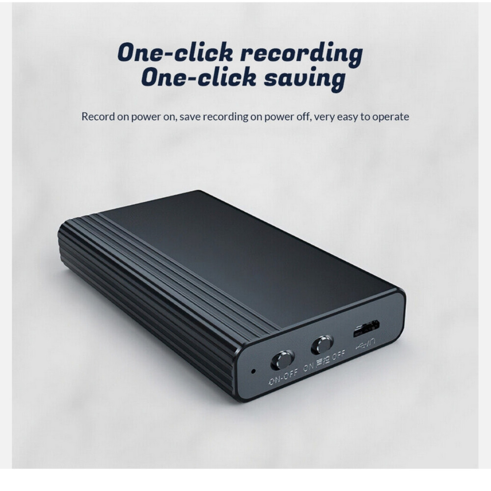 Spy Digital Voice Activated Mini Sound Audio Recorder Dictaphone MP3 Player