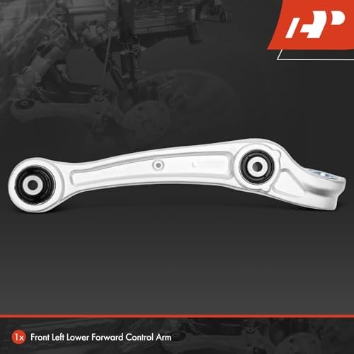 Front Left Forward Lower Control Arm, with Bushing, Compatible with Audi -