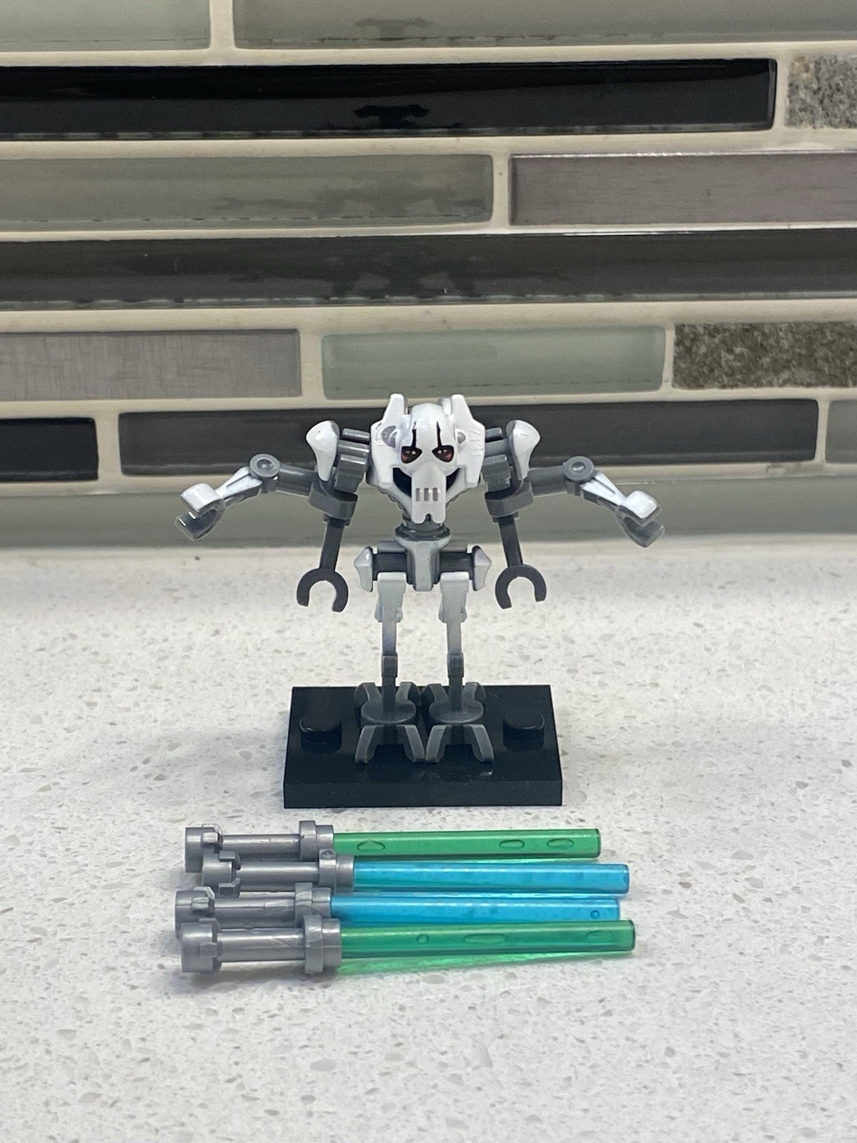 Star Wars General Grievous Droid Minifigure For Lego