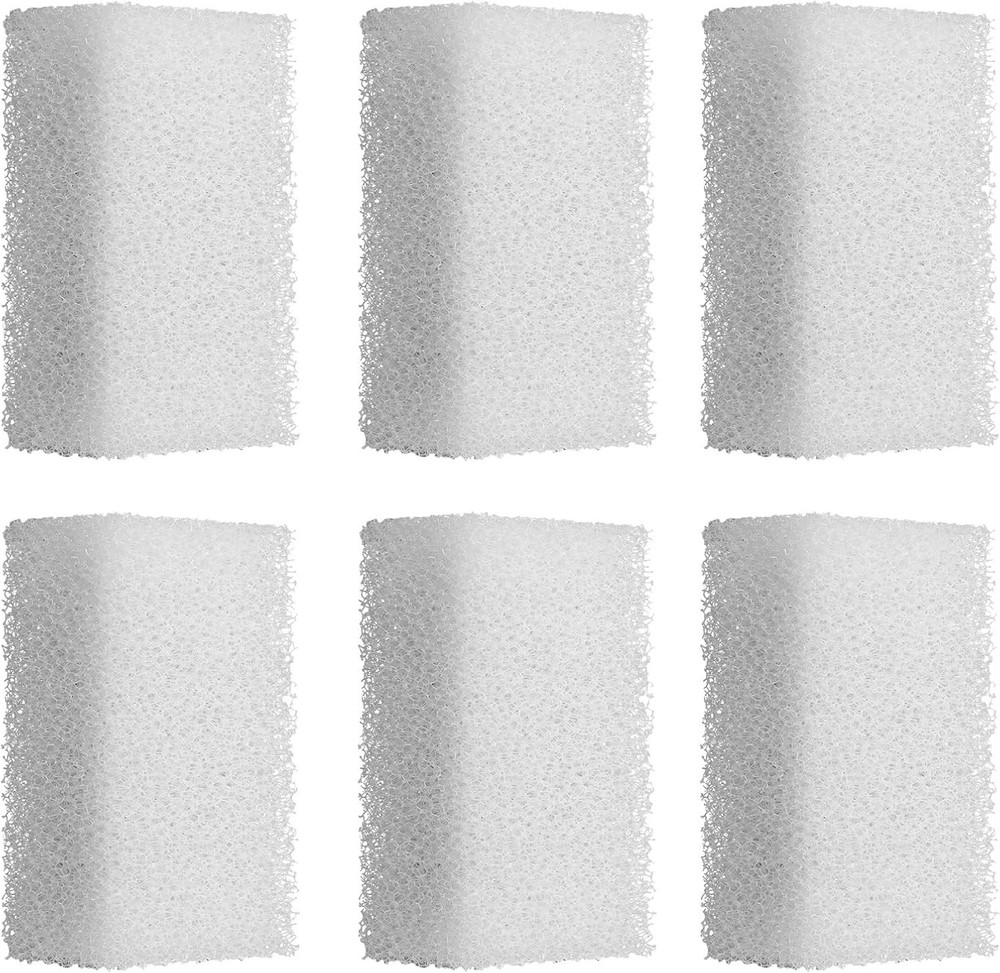 Threlaco 6 Pack Foam Filter Insert Compatible with Aquaclear 30 Aquarium Filt