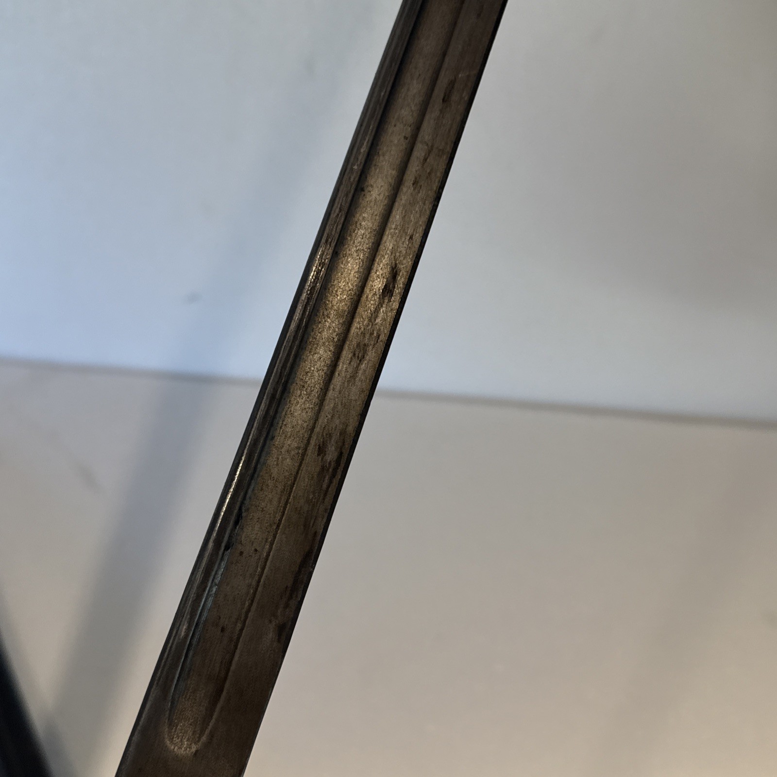 #13-8 WWI P1907 BRITISH SANDERSON ENFIELD RIFLE BAYONET 1917 SCABBARD 1907