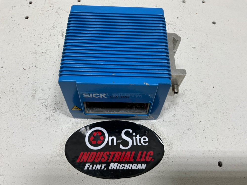 SICK CLV490-0010 FIXED MOUNT BARCODE SCANNER CLV490