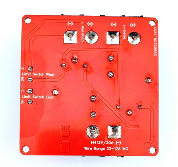 12V 24V 30A Single Relay Module Limit Switch's PV Panel Sun Tracking Control DIY