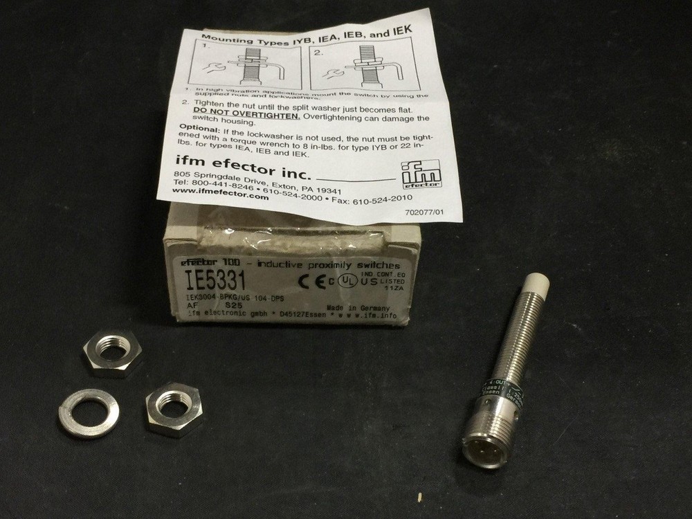 IFM Efector IE5331 Proximity Switch Sensor
