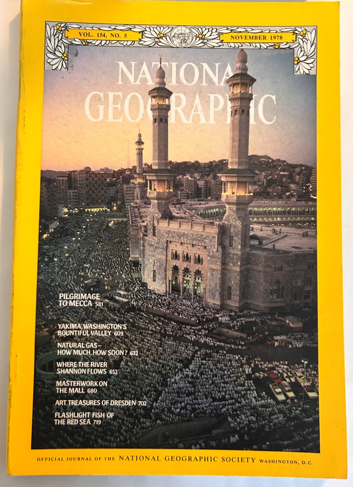 10 National Geographic Magazines Lot 1900-2010 No Dups Junk Journal Art Collage