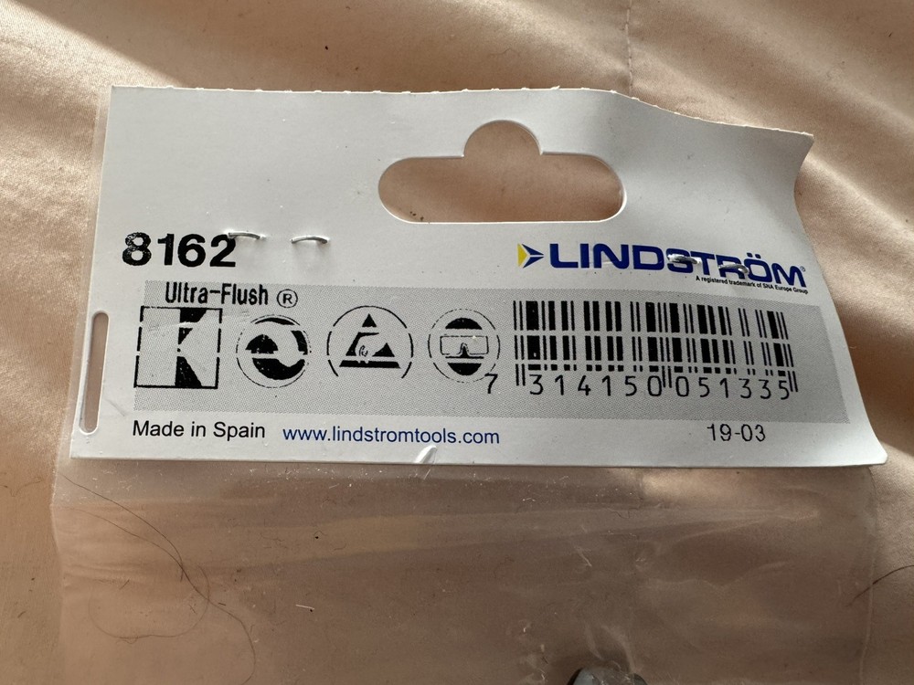 Lindstrom 8162 Ultra Flush Cut, NEW