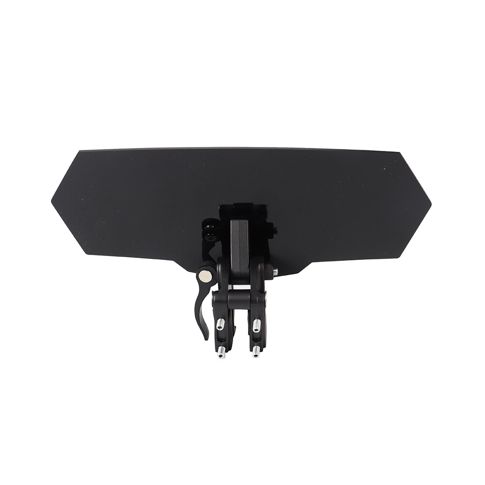 1× Clip On Windshield Extension Spoiler Wind Deflector For Motorcycle Adjustable