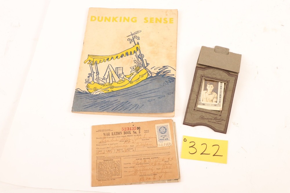 WWII US Ephemera Lot/o322