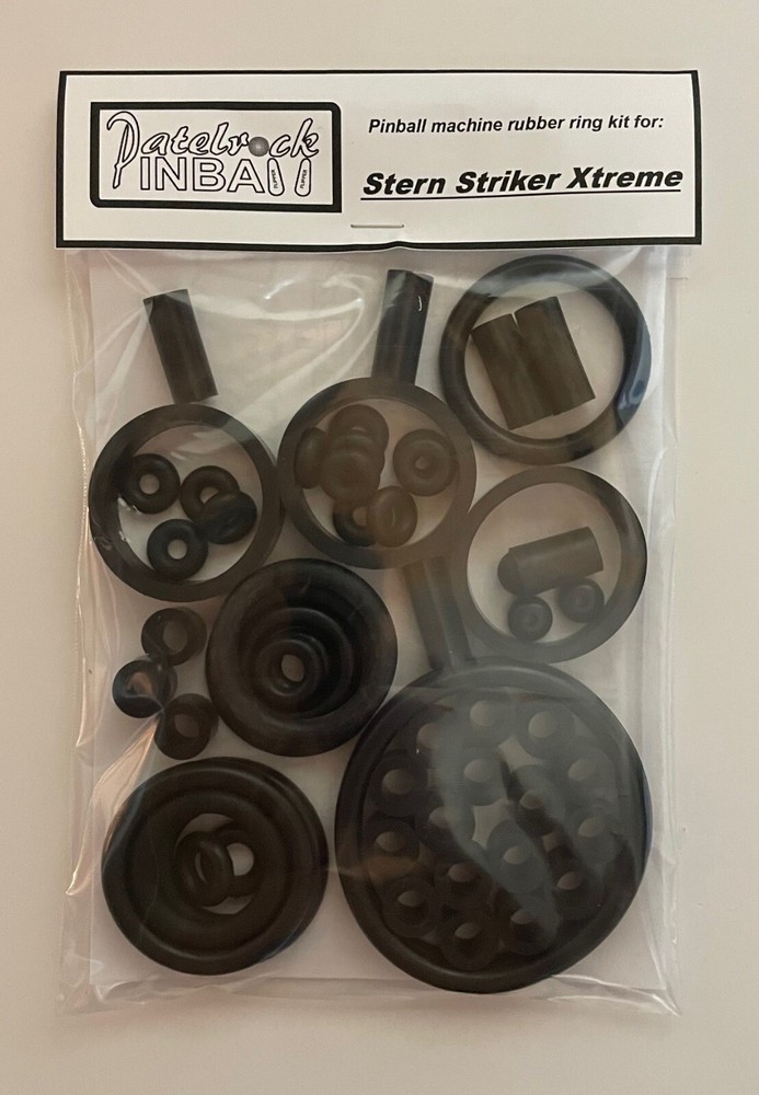 2000 Stern Striker Xtreme Pinball Machine Rubber Ring Kit