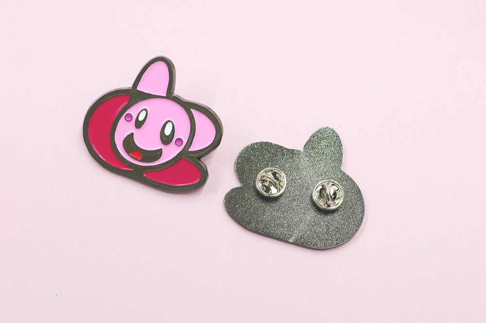 Kirby Custom Enamel Pin Nintendo