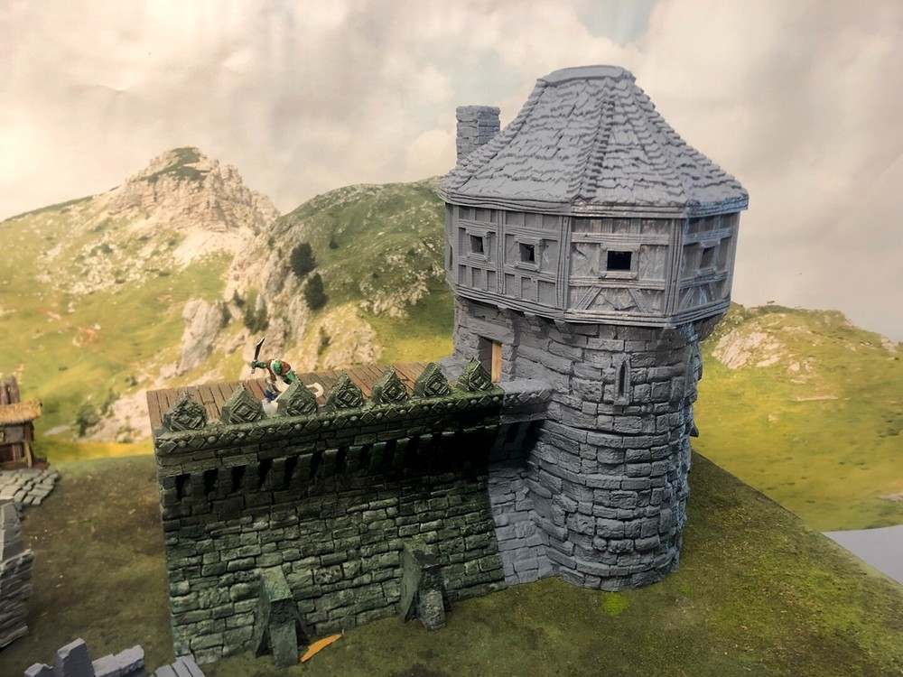 Expansion Citadel Wall 45 Degree Turn
