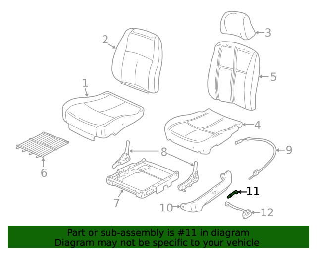 Genuine GM Handle 16837232