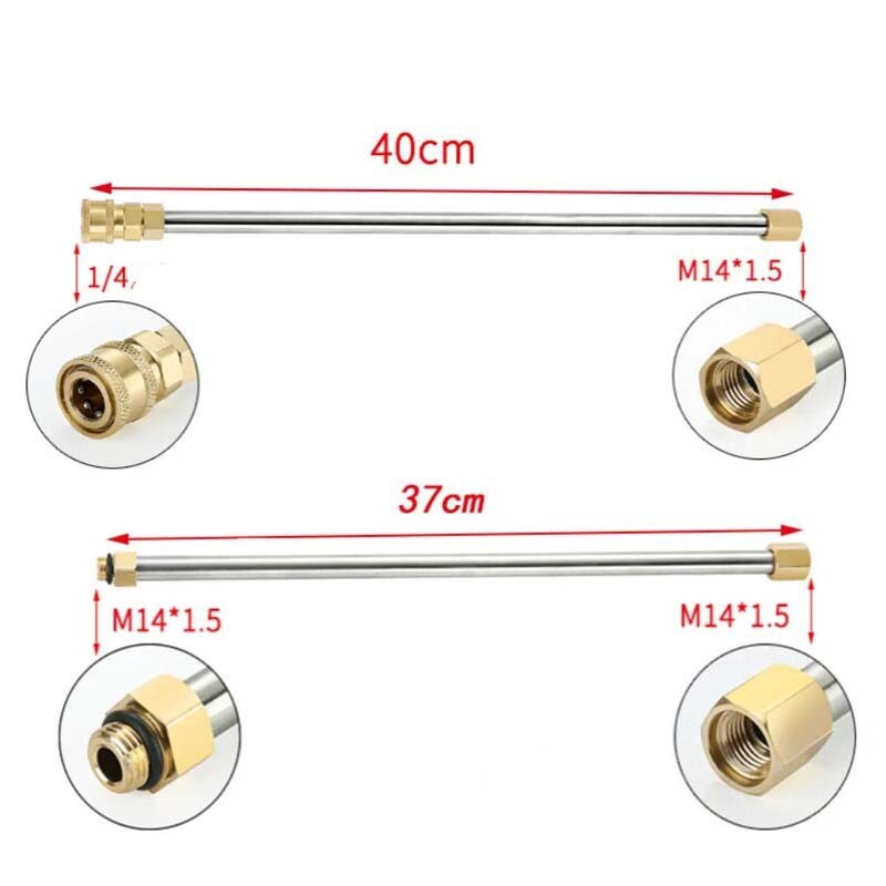 120 inch Pressure Washer Extension Wand, Replaceable Upgraded Power Washer Lance