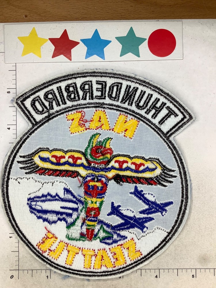 US NAVY NAVAL AIR STATION SEATTLE SQUADRON PATCH