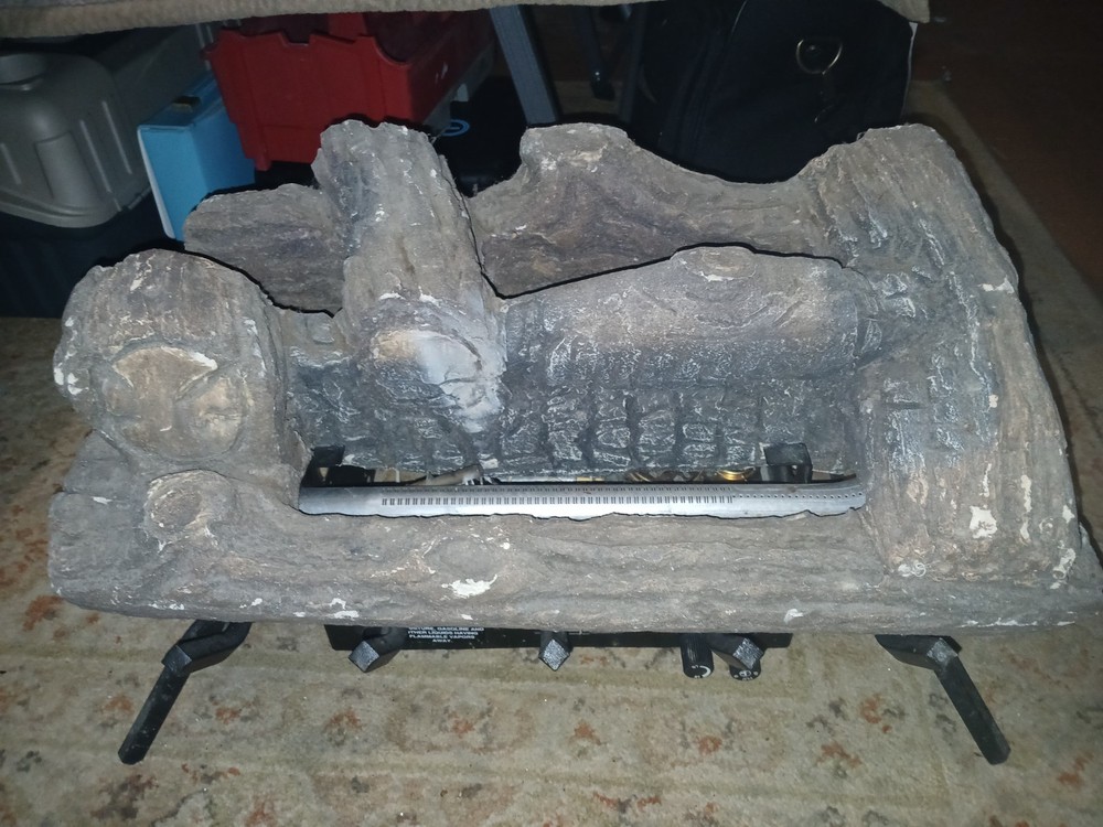 24 Inch Gas Log Insert / No Remote