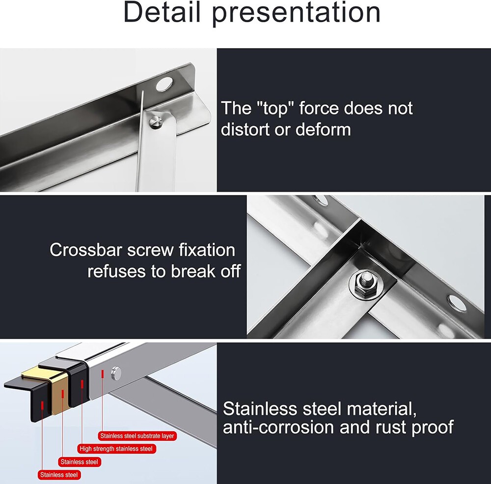 600LBS Steel Mini Split Wall Mount Bracket For Air Conditioner Condensing Units